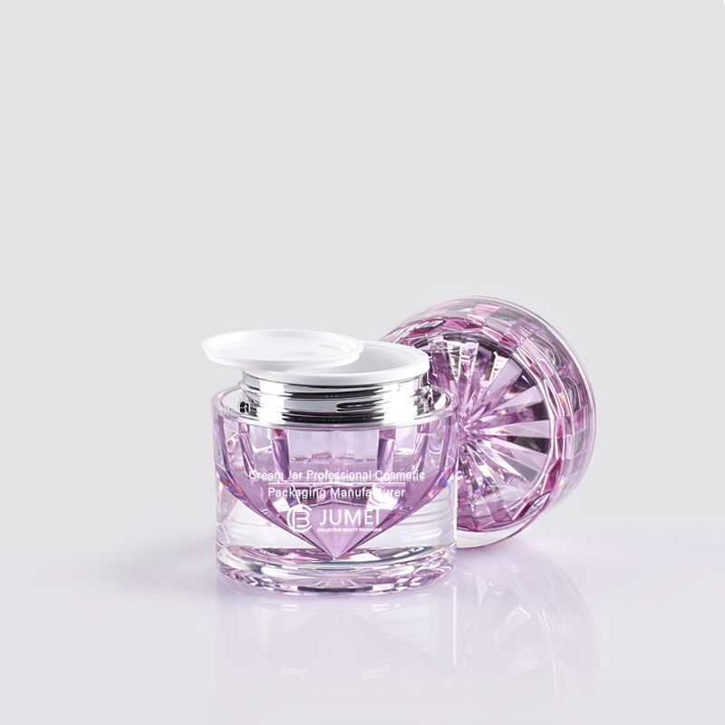 Exquisite Cosmetic Packaging Acrylic Jars and Bottles for Cream and Lotion