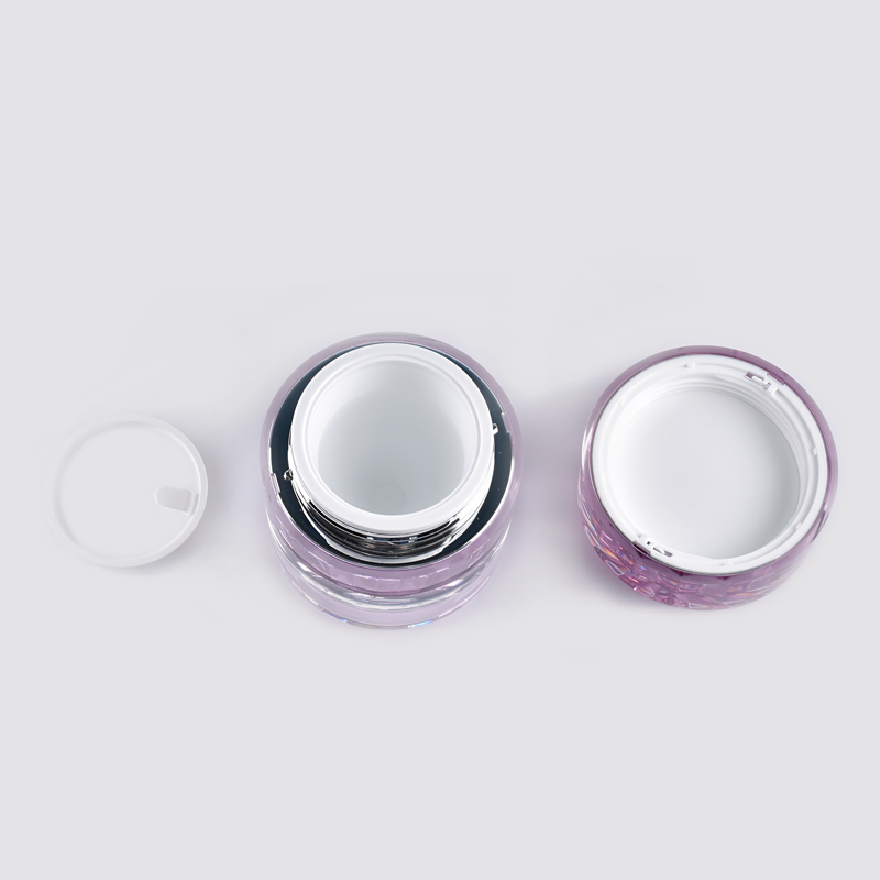 Exquisite Cosmetic Packaging Acrylic Jars and Bottles for Cream and Lotion