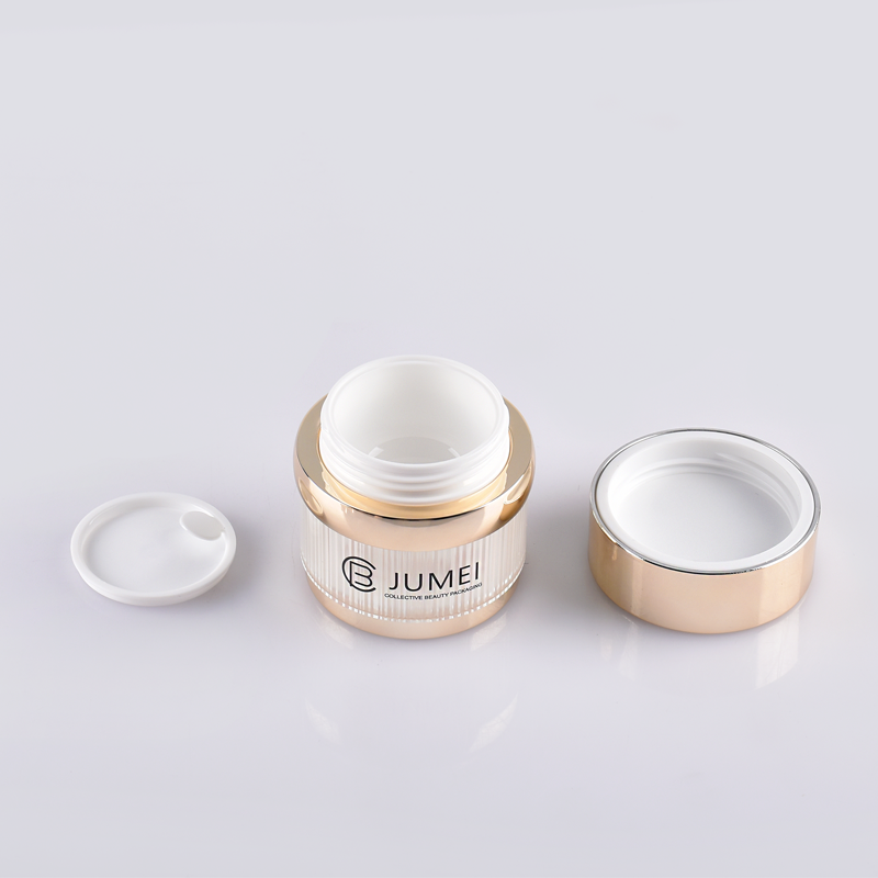 High Quality Golden Cap Plastic Lotion Bottles in 120ML, 100ML, 50ML, 30ML