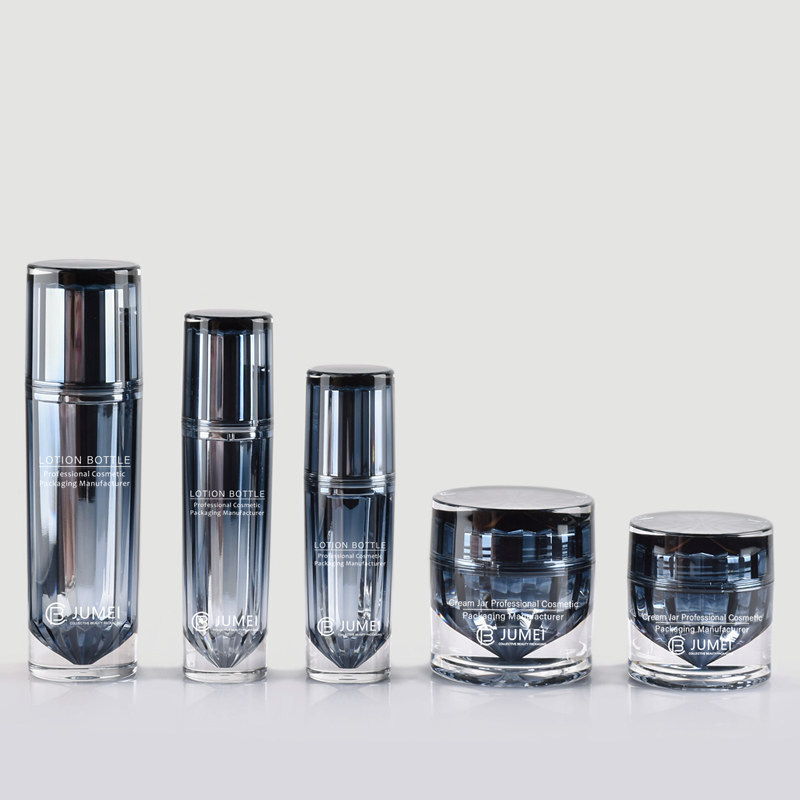 Luxury Plastic Packaging High Quality Cosmetic Jar and Bottle for Cream and Lotion