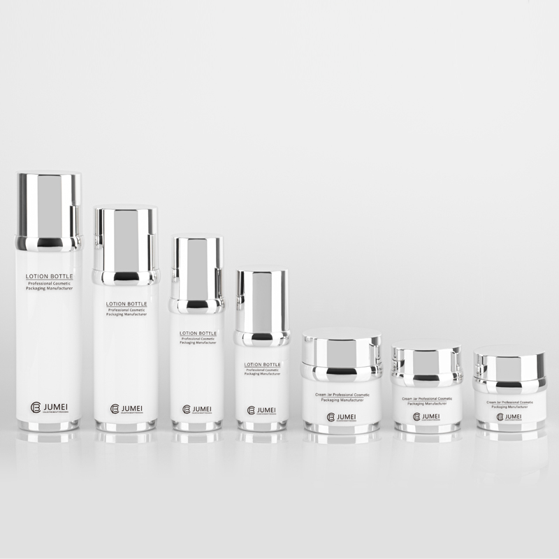 Superior Cosmetic Packaging White Acrylic Jar for Face Cream and Eye Cream