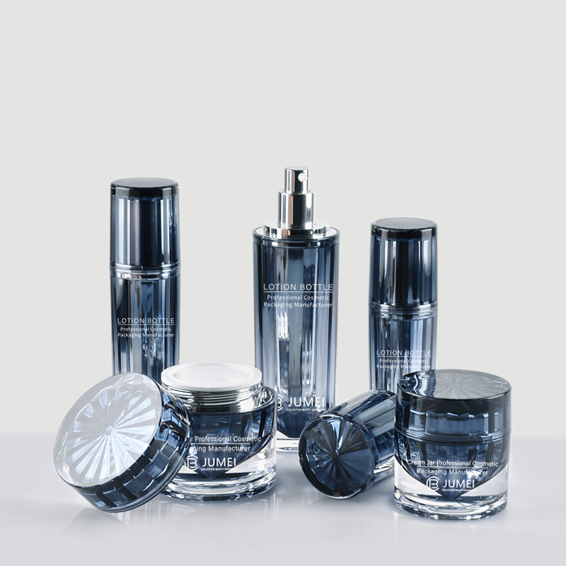 Luxury Plastic Packaging High Quality Cosmetic Jar and Bottle for Cream and Lotion