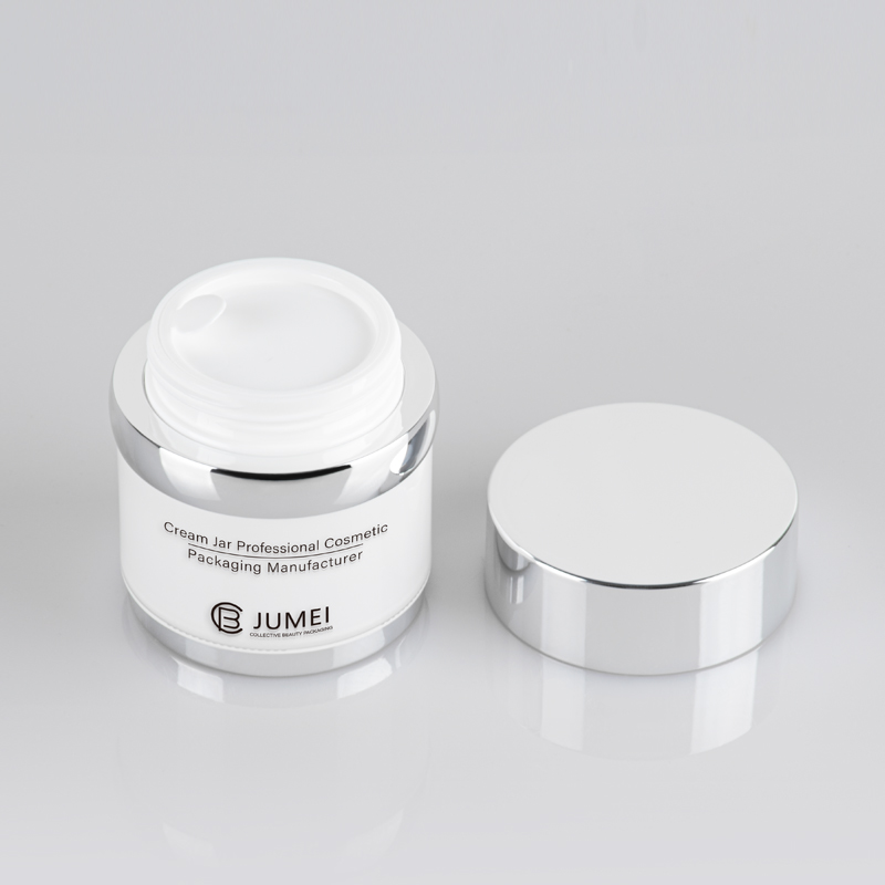 Superior Cosmetic Packaging White Acrylic Jar for Face Cream and Eye Cream